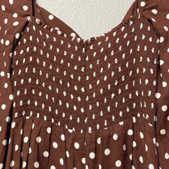 Reformation Mochi Polka Dot Mini Dress - Picture 15 of 16